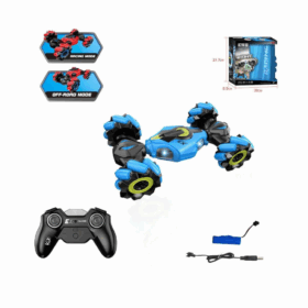 Çocuk SYR-666-811 Kumandalı  Şarjlı Işıklı 2.4 Ghz Akrobat Araba