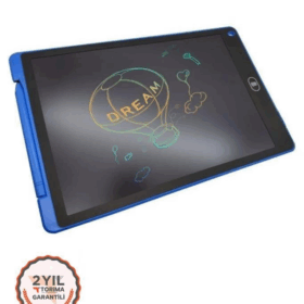 T12 Mavi Writing Tablet Lcd 12 Inç Dijital Kalemli Çizim Yazı Tahtası