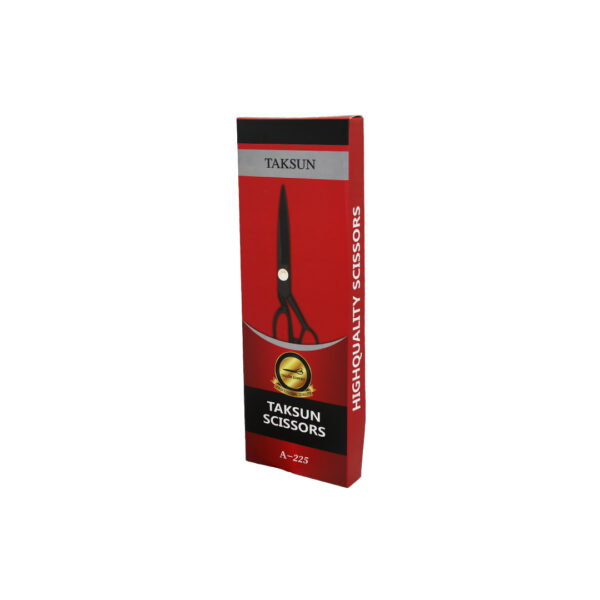 TAKSUN SCISSORS NO-9 TERZİ MAKASI SİYAH SAPLI A-225 NO-8139 (K0)