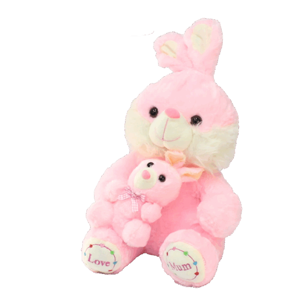 Tavşan Peluş Oyuncak 35 cm - Görsel 2
