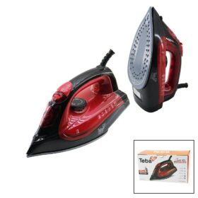 TEBA BUHARLI ÜTÜ  2200W   SERAMİK TABAN   ŞOK BUHAR=180GR - SÜREKLİ BUHAR=40GR (K0)