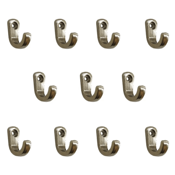 Tekli Bijuteri, Dekor Askısı - Nikel, 100 Adet, 10x18x22 Mm - Görsel 2