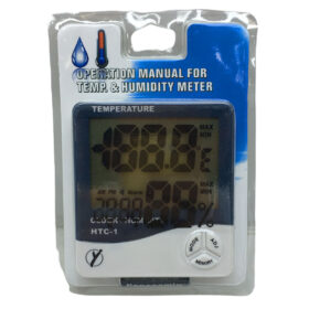 TEMPERATURE HTC-1 DİJİTAL SAAT - SICAKLIK - NEM ÖLÇER (K0)