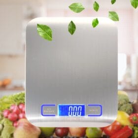 TF 1002 Hassas Ölçümlü Maksimum 5 Kg Kapasiteli Led Ekran Platin Dijital Mutfak Tartısı (K0)