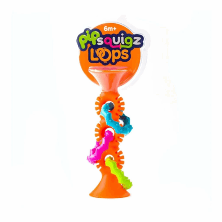 TFB165 Fat Brain Toys, Turuncu Halkalı Silikon Diş Kaşıyıcı