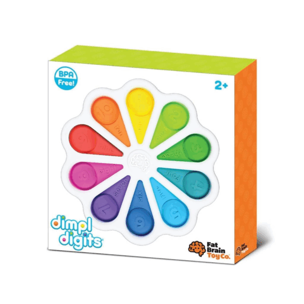 TFB275 Fat Brain Toys, Dimpl Rakamlı Duyu Düğmeleri - Görsel 3