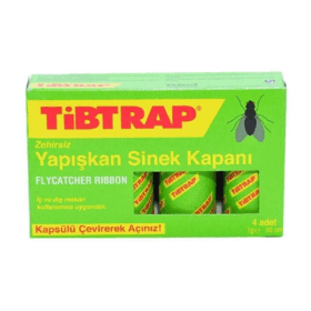 Tibtrap Yapışkan Sinek Kapanı 4 Lü