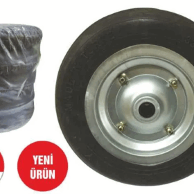 Tkr 001 El Arabası Tekeri Dolgu Teker Burçlu
