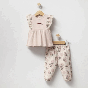 Tongs Baby Vintage Rose 2'Li Takım 5165 Pudra