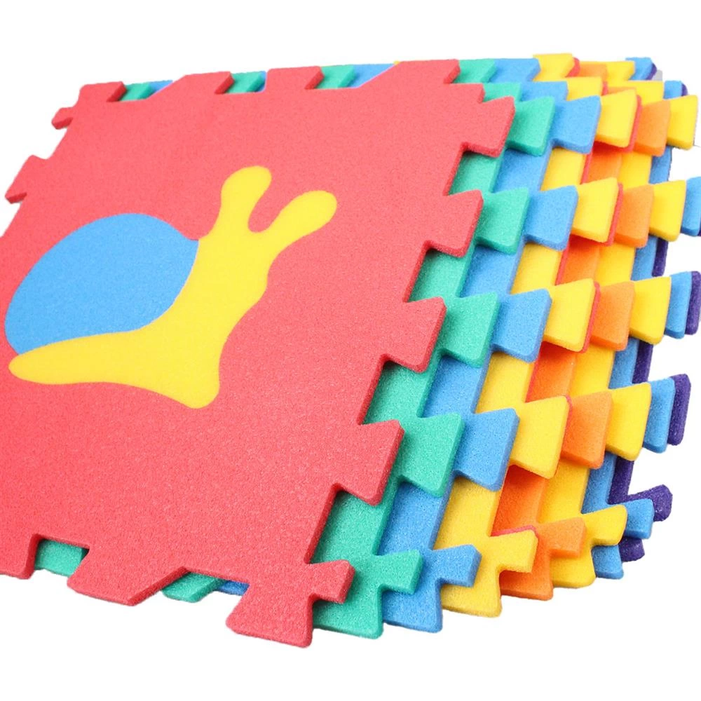 Çocuk Toru Yer Matı Hayvanlar 9 Adet 33x33 cm - Görsel 3