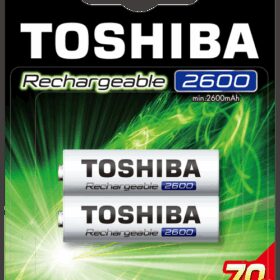 TOSHIBA 2600 MAH ŞARJLI KALEM PİL 2Lİ (K0)