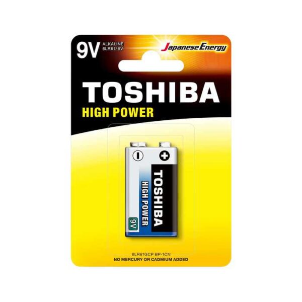 TOSHIBA 6LR61 HIGH POWER ALKALIN 9V 1Lİ (K0)