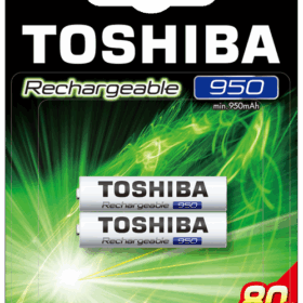 TOSHIBA 950 MAH ŞARJLI İNCE PİL 2Lİ (K0)