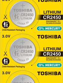 TOSHIBA CR 2450 LITHIUM 5Lİ PİL (K0)