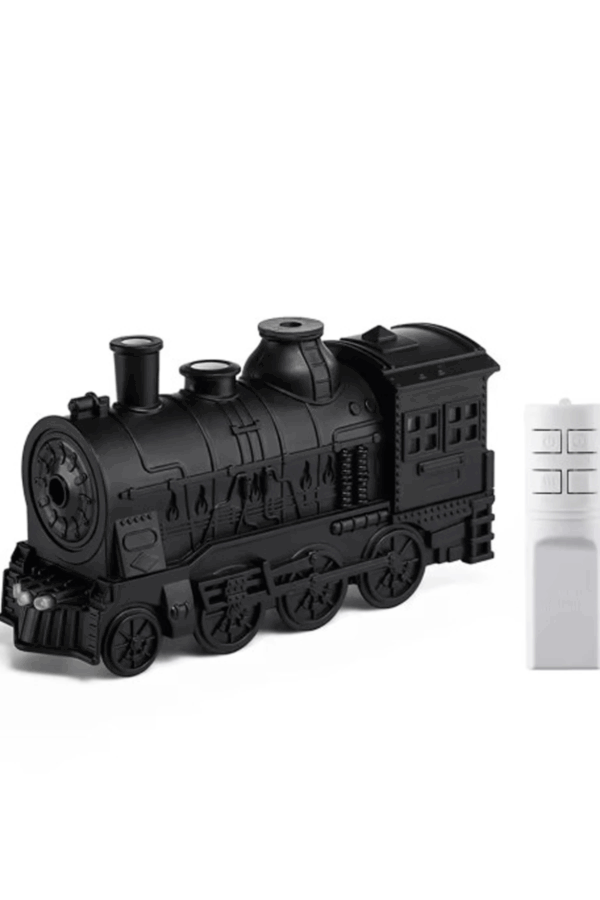 Tren Şeklinde Buharlı Oda Hava Nemlendirici Işık Buhar Makinesi Kumandalı - Görsel 6