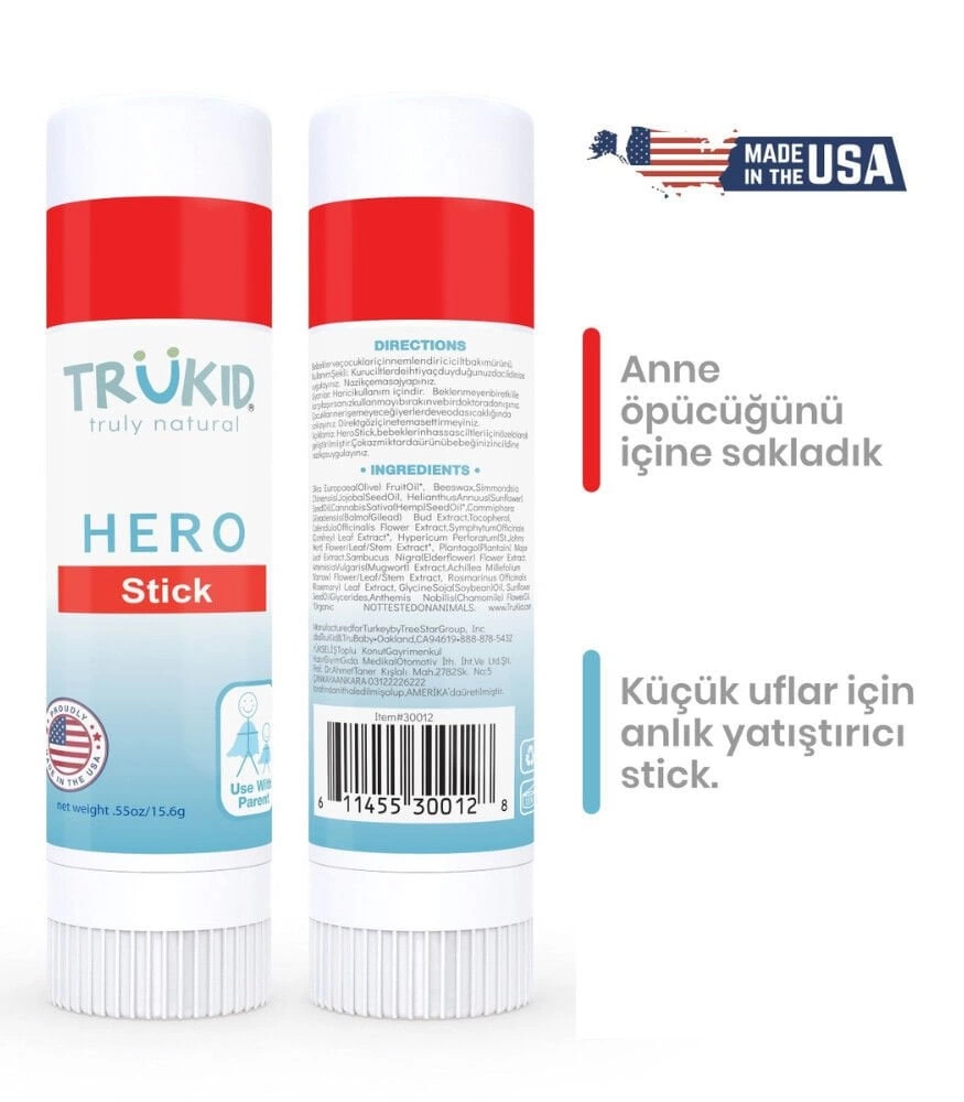 TruKid Fırst Aıd Hero Stick Cilt Deformasyon Onarıcı 17 Gr - Görsel 2