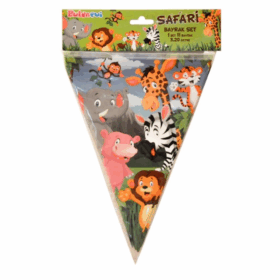 TSF8740 Balonevi, Safari, Kağıt Bayrak Seti
