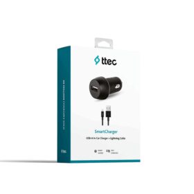 TTEC 2CKS20LS 2.1A ARAÇ ŞARJ CİH.+ LIGHTING (K0)