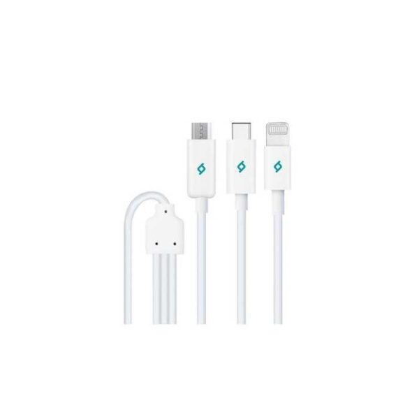 Ttec 2DK7521 Trio 3 IN 1 Şarj Kablosu (K0)