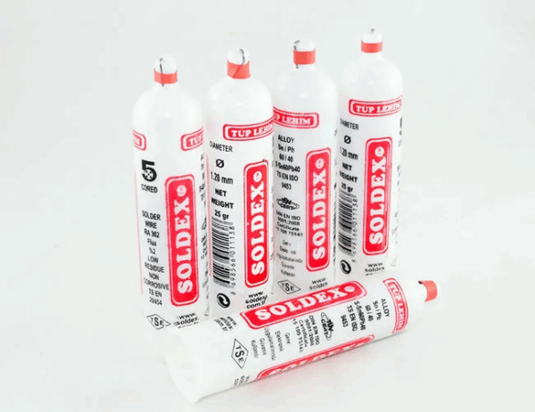 Tüp Lehim 1,2 Mm 25 Gr - 5 Kanallı, Sn:60 / Pb:40