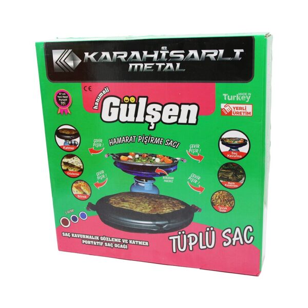 TÜPLÜ KAVURMA - GÖZLEME - KATMER HAMARAT PİŞİRME SACI (K0)