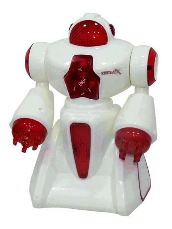 Çocuk Türkçe Sesli Pilli Robot X Oyuncak - Görsel 2