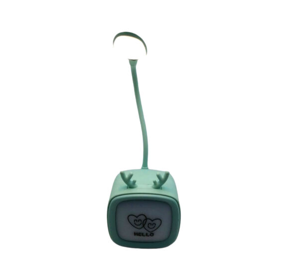 TV MODELİ 3 KADEMELİ LED MASA LAMBASI USB ŞARJLI (K0)