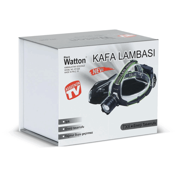 Tx6 Led Şarjlı Kafa Lambası  Wt-626 - Görsel 5