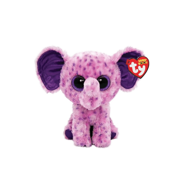 Çocuk Ty Beanie Boo's Eva Elephant Purple Peluş