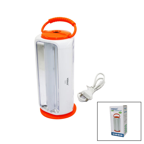ÜÇGEN DİKEY MODEL EL FENERİ LAMBA 3 PARÇA  TUBE TÜP LED - 54SMD FİŞ ŞARJLI - POWERBANK - SOLAR GİRİŞ SOKETLİ (K0)