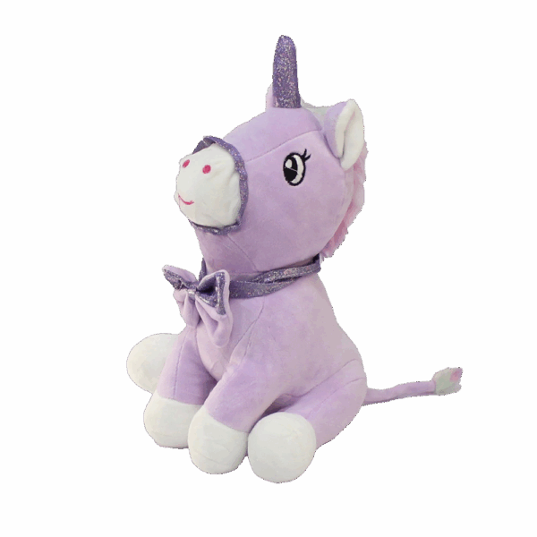 Çocuk Unicorn Peluş Oyuncak 30 cm 1 adet - Görsel 4