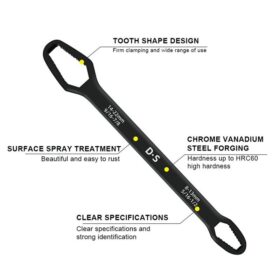 Universal Anahtarı Çift kafalı  Çok Fonksiyonlu 6-22mm (K0)