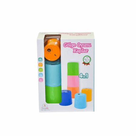 Çocuk URT026-002 4IN1 Gölge Oyunu Kaplar - Birlik Toys