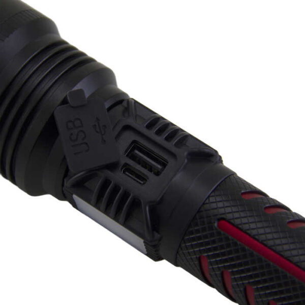 USB ŞARJLI EL FENERİ PT-4229 (K0) - Görsel 3