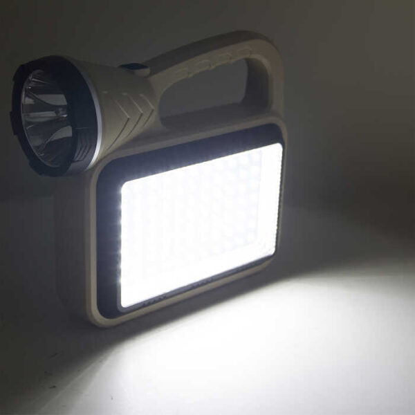 USB ŞARJLI SOLAR EL FENERİ PT-2208 (K0) - Görsel 5