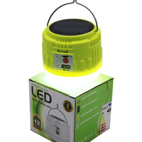USB - SOLAR ŞARJLI ASKILI KAMP LAMBASI - POWERBANK (K0)