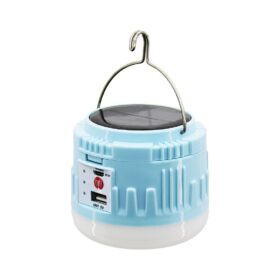 USB - SOLAR ŞARJLI ASKILI KAMP LAMBASI - POWERBANK (K0)