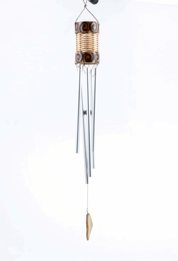 Üstü Bambu Metalli Rüzgar Çanı 83 Cm St00143