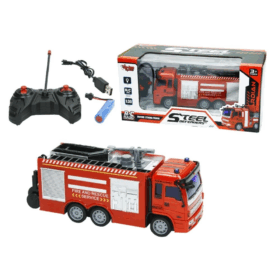 Uzaktan Kumandalı Full Fonksiyon 1:30 Şarjlı İtfaiye Araçları