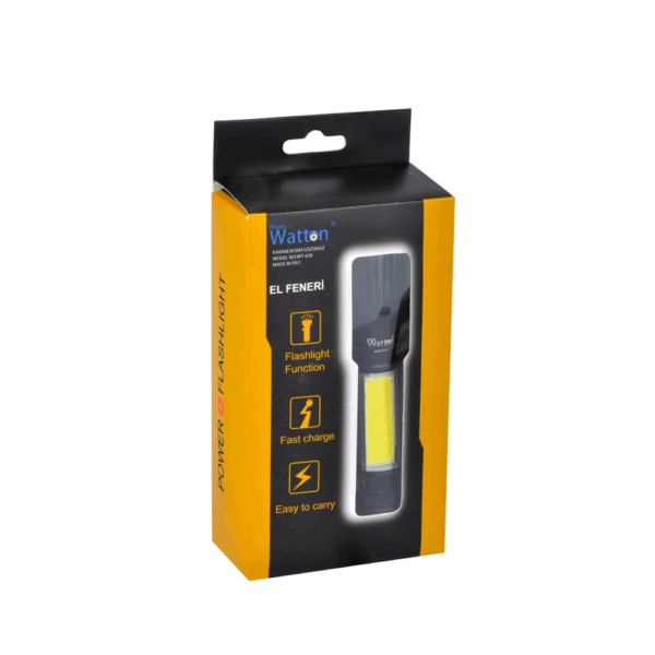 Uzun Menzilli El Feneri Mıknatıslı  Wt-602 - Görsel 3