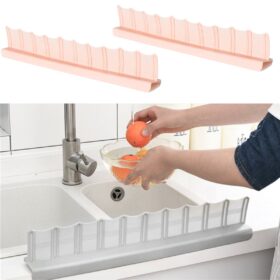 Vantuzlu Kauçuk Sıvı Su Sızdırmaz İzalasyon Mutfak Banyo Duş Bariyeri Lavabo Kenar Tutucu Set (K0)