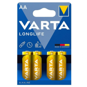 Varta Longlife AA 4'lü Alkalin Kalem Pil