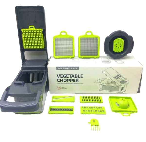 VEGETABLE CHOPPER-094 NiCER DİCER DİLİMLEME - DOĞRAYICI RENDE SETİ (K0)