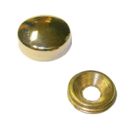 Vida Kapama Kapağı 15 Mm, Sarı - 10 Adet