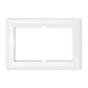 Günsan Visage Beyaz İkili Priz Çerçeve