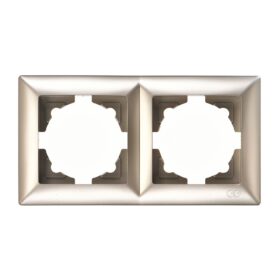 Günsan Visage Metalik Bej İkili Çerçeve