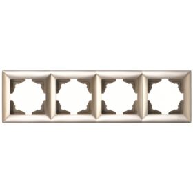 Günsan Visage Metalik Bej Dörtlü Çerçeve