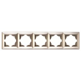 Günsan Visage Metalik Bej Beşli Çerçeve