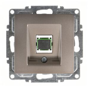 Günsan Visage Mocha Vidalı Fiber Optik Data Prizi