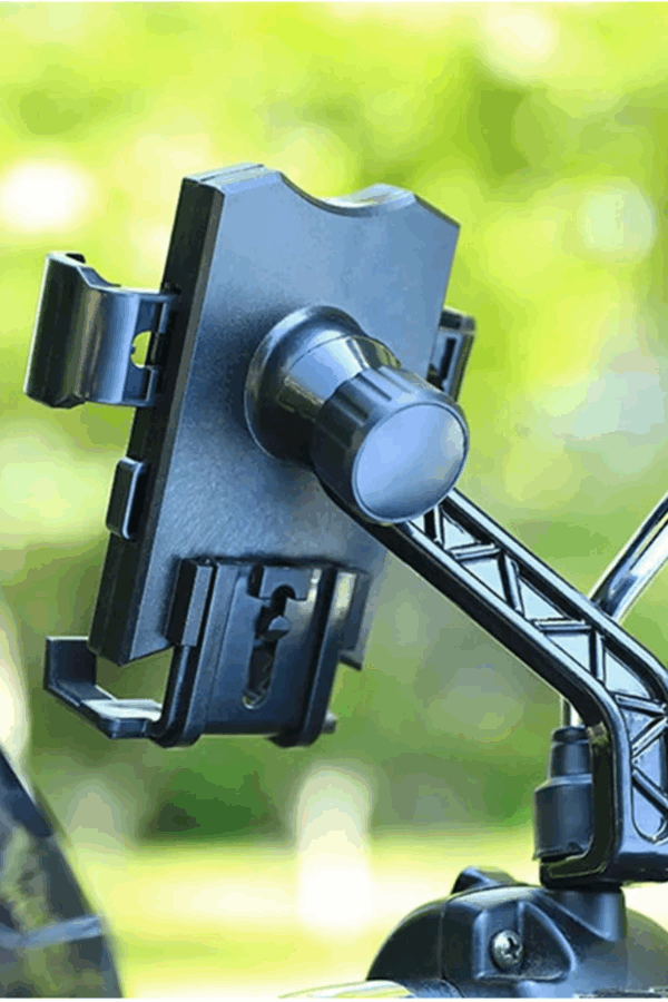 Otommatik Model Motosiklet Telefon Tutucu Ayna Bağlantılı - Görsel 6